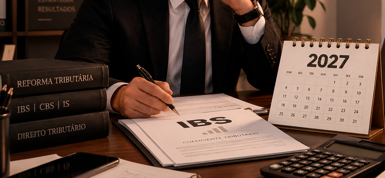 COEFICIENTE DO IBS SERÁ DIVULGADO EM 2027
